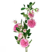 Ramo de rosa rosas de seda ramo artificial rosas rosa creme 79cm
