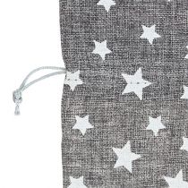 Saco de Estrelas Ø23cm Alt.35cm Cinza