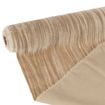 Itens Caminho de mesa em veludo com fita amassada, 25 cm x 2 m