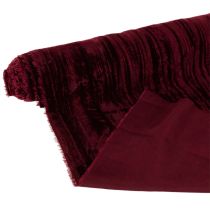 Itens Caminho de mesa decorativo com fita de veludo para artesanato, 25 cm x 2 m