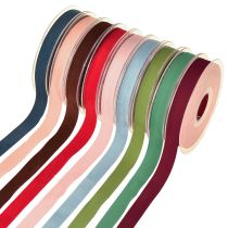 Itens Fita de veludo fita decorativa veludo 15mm 7m várias cores