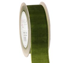 Itens Fita de veludo fita decorativa fita de tecido veludo verde escuro 40mm 8m