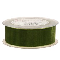 Itens Fita de veludo fita decorativa fita de tecido veludo verde escuro 40mm 8m