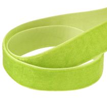 Itens Fita de veludo verde claro fita decorativa fita de veludo verde 20mm 10m