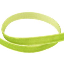 Itens Fita de veludo verde claro fita decorativa veludo verde 10mm 20m