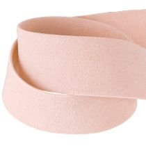 Itens Fita de veludo rosa 25mm 7m