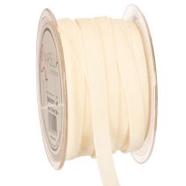 Itens Fita de veludo em rolo para artesanato e embalagens, 10 mm x 20 m