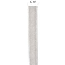 Itens Fita de veludo, fita decorativa em rolo para decorações criativas, 10 mm de largura, 20 m de comprimento.