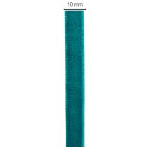 Itens Fita de veludo em rolo, fita decorativa para embrulho de presentes, 10 mm, 20 m