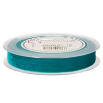 Itens Fita de veludo decorativa para decoração, 20 mm de largura, 10 m de comprimento.
