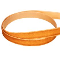 Itens Fita de veludo decorativa para decoração, em rolo, 10 mm de largura, 20 m de comprimento.