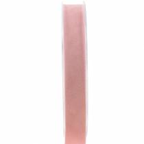 Fita de veludo rosa 15mm 7m