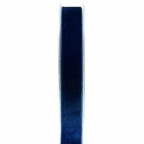 Itens Fita de veludo azul 20mm 10m