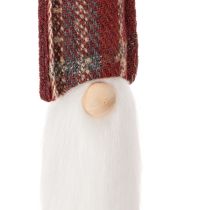 Itens Enfeites de Natal em forma de elfo, Papai Noel com chapéu de feltro, 58 cm, 6 peças