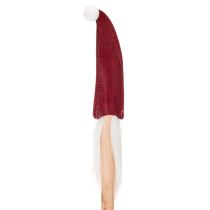 Itens Enfeites de Natal em forma de elfo, Papai Noel com chapéu de feltro, 58 cm, 6 peças