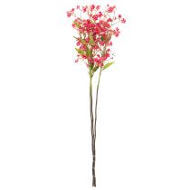 Itens Ramo artificial florido de orquídea Oncidium, 112 cm, 3 peças