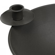 Itens Tigela decorativa castiçal haste castiçal metal marrom Ø31cm