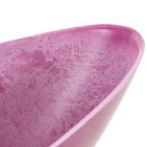 Itens Tigela de plástico rosa, 39 cm x 13 cm, 13 cm de altura.