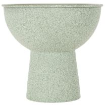 Itens Vaso redondo moderno com base alta, 18 cm