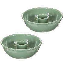 Itens Castiçais para velas cônicas, ideais para arranjos florais e decoração, 10 cm, 2 peças.