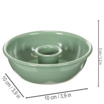 Itens Castiçais para velas cônicas, ideais para arranjos florais e decoração, 10 cm, 2 peças.
