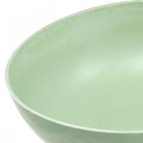 Itens Tigela decorativa verde pastel decoração de mesa de plástico primavera Ø20cm