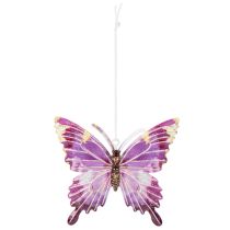 Itens Pingente decorativo de borboleta para decorar ambientes com estilo, 8 cm, conjunto de 5 peças