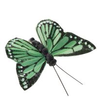 Itens Decoração de borboletas, enfeite delicado para ambientes internos e externos, 7 cm, 12 peças
