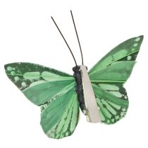 Itens Decoração de borboletas, enfeite delicado para ambientes internos e externos, 7 cm, 12 peças