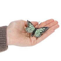 Itens Decoração de borboletas, enfeite delicado para ambientes internos e externos, 7 cm, 12 peças