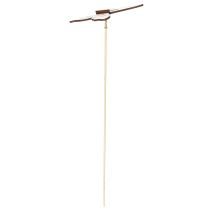 Itens Estacas em formato de borboleta, ideais para decorar o jardim ou vasos de flores, 29 cm, 12 unidades.