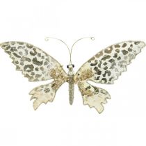 Itens Borboleta para prender, decoração de árvore, Advento, decoração de casamento, clipe de decoração L16cm L13cm