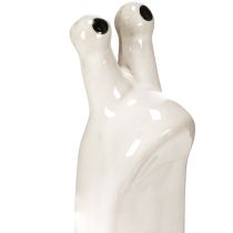 Itens Caracol decorativo de cerâmica para ambientes elegantes e para decorar mesas com charme, 16 cm