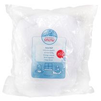 Itens Decoração de neve neve artificial algodão inverno branco 200g