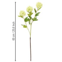Itens Arbusto artificial verde em formato de bola de neve, 65 cm, 2 peças