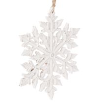 Itens Floco de neve decorativo grande, para pendurar, 30 cm