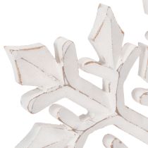 Itens Floco de neve decorativo grande, para pendurar, 30 cm