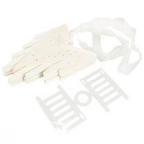 Itens Decoração de Natal em Papel com Floco de Neve e Estrela Branca Ø50cm