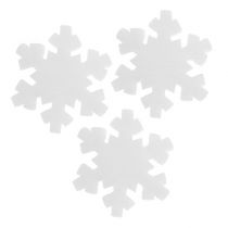 Floco de neve branco 7cm 8pcs