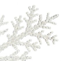 Itens Cristal de gelo decoração de floco de neve para pendurar 18 × 20 cm 4 unidades
