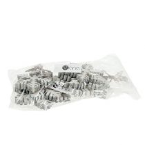 Itens Tipo branco-cinzento de flocos de neve de madeira. 7-12 cm 6 unidades