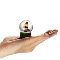 Itens Globo de neve da sorte com figura de limpador de chaminés, 4 cm, 3 peças