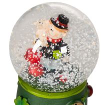 Itens Globo de neve da sorte com figura de limpador de chaminés, 4 cm, 3 peças