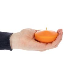 Itens Vela flutuante ideal para decoração romântica e para criar um ambiente relaxante em sua casa, 8 cm, 8 unidades.