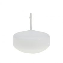 Velas flutuantes brancas 4,5cm 28uds