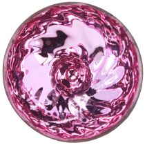 Itens Suporte para vela flutuante vidro prata roxo Ø7cm 3 peças