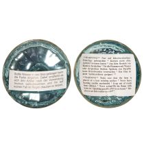 Itens Suporte flutuante de vidro para velas tealight, para um toque de elegância em qualquer ambiente, 10 cm, 2 peças.