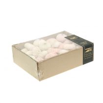 Itens Ouriços-do-mar reais cor-de-rosa para decoração marítima, decoração natural, 34 peças.