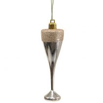 Taças de champanhe para pendurar ouro claro 10cm 8pcs