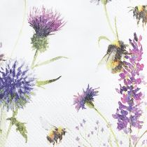 Itens Guardanapos verão abelhas decoração 25x25cm 20uns
